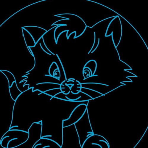 LED Φωτιστικό Χαραγμένο Plexiglass Με Σχέδιο Disney Γατάκι Με Διακόπτη ON/OFF AlphaLed