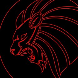 LED Φωτιστικό Χαραγμένο Plexiglass Με Σχέδιο Ζώδιο Λέων Με Διακόπτη ON/OFF AlphaLed