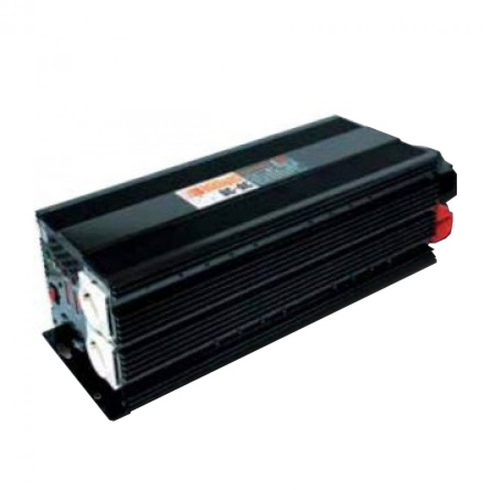 Αντιστροφέας Ρεύματος Με 2 Πρίζες 24V DC Σε 230V AC 4000VA HP-4000-24 Amarad