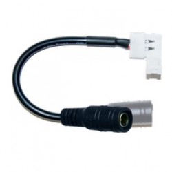 Adaptor Για Ταινίες Led 5050 Μονού Χρώματος Με Καλώδιο Αρσενικό DC 5,5X2,1 LED-CABLE ADAPTOR Amarad