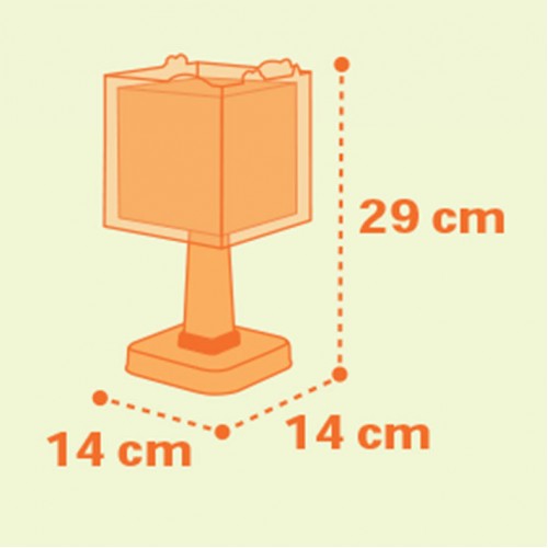 Dinos Φωτιστικό Κομοδίνου E27 Ango