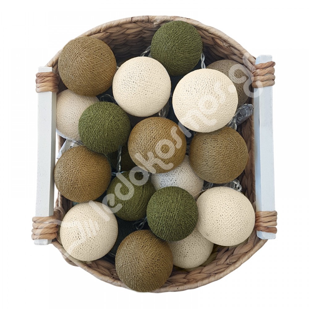 Έτοιμη Διακοσμητική Γιρλάντα Beelights Με Φωτάκια Σε Χρωματισμούς Terra DIMMABLE