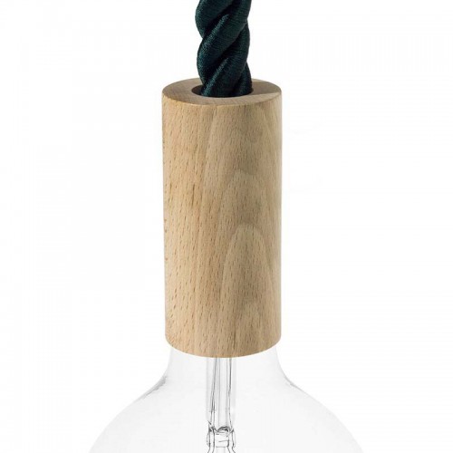 Ξύλινο Ντουί Ε27 Για Τριχιά Σε Τρία Μεγέθη Creative Cables
