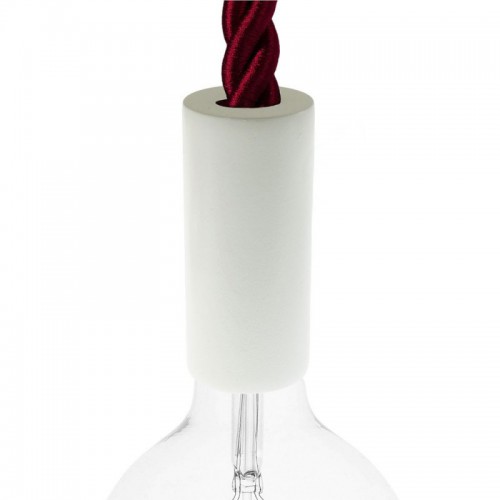 Λευκό Ξύλινο Ντουί Ε27 Για Τριχιά Σε Τρία Μεγέθη Creative Cables