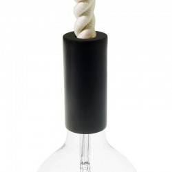 Μαύρο Ξύλινο Ντουί Ε27 Για Τριχιά Σε Τρία Μεγέθη Creative Cables