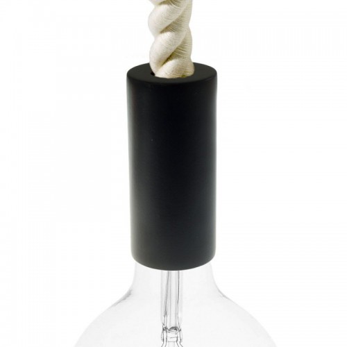 Μαύρο Ξύλινο Ντουί Ε27 Για Τριχιά Σε Τρία Μεγέθη Creative Cables