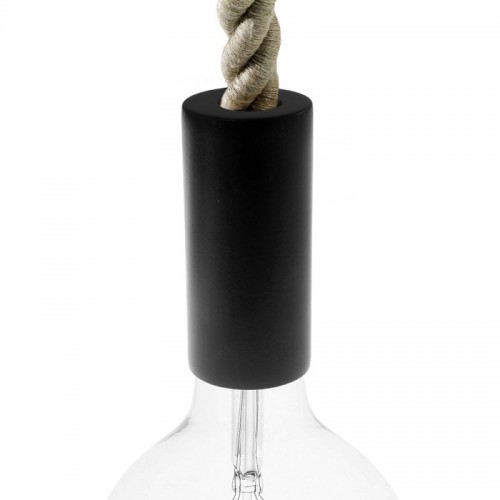 Μαύρο Ξύλινο Ντουί Ε27 Για Τριχιά Σε Τρία Μεγέθη Creative Cables