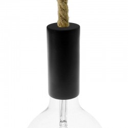 Μαύρο Ξύλινο Ντουί Ε27 Για Τριχιά Σε Τρία Μεγέθη Creative Cables