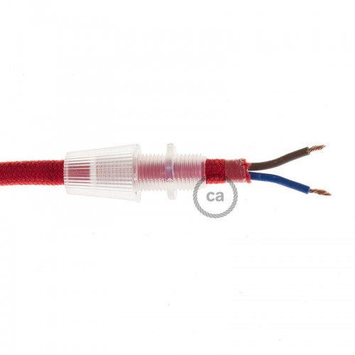 Στηρίγμα Καλωδίου Για Ροζέτα Διάφανες Creative Cables