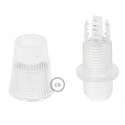 Στηρίγμα Καλωδίου Για Ροζέτα Διάφανες Creative Cables