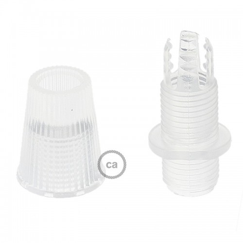 Στηρίγμα Καλωδίου Για Ροζέτα Διάφανες Creative Cables