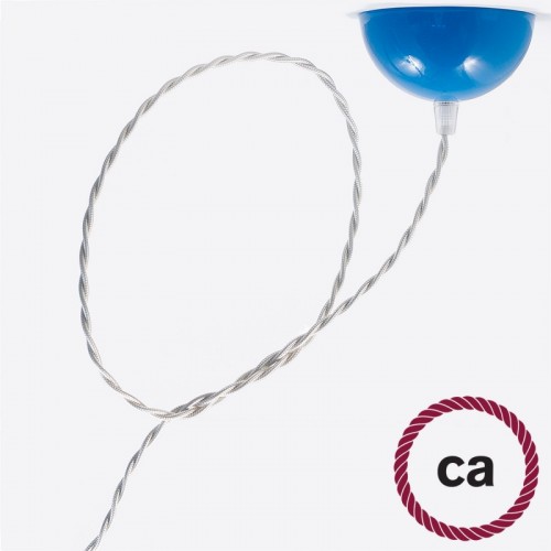 Υφασμάτινο Καλώδιο Ιβουάρ Στριφτό