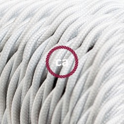 Στριφτό Υφασμάτινο Καλώδιο TM01 - Λευκό