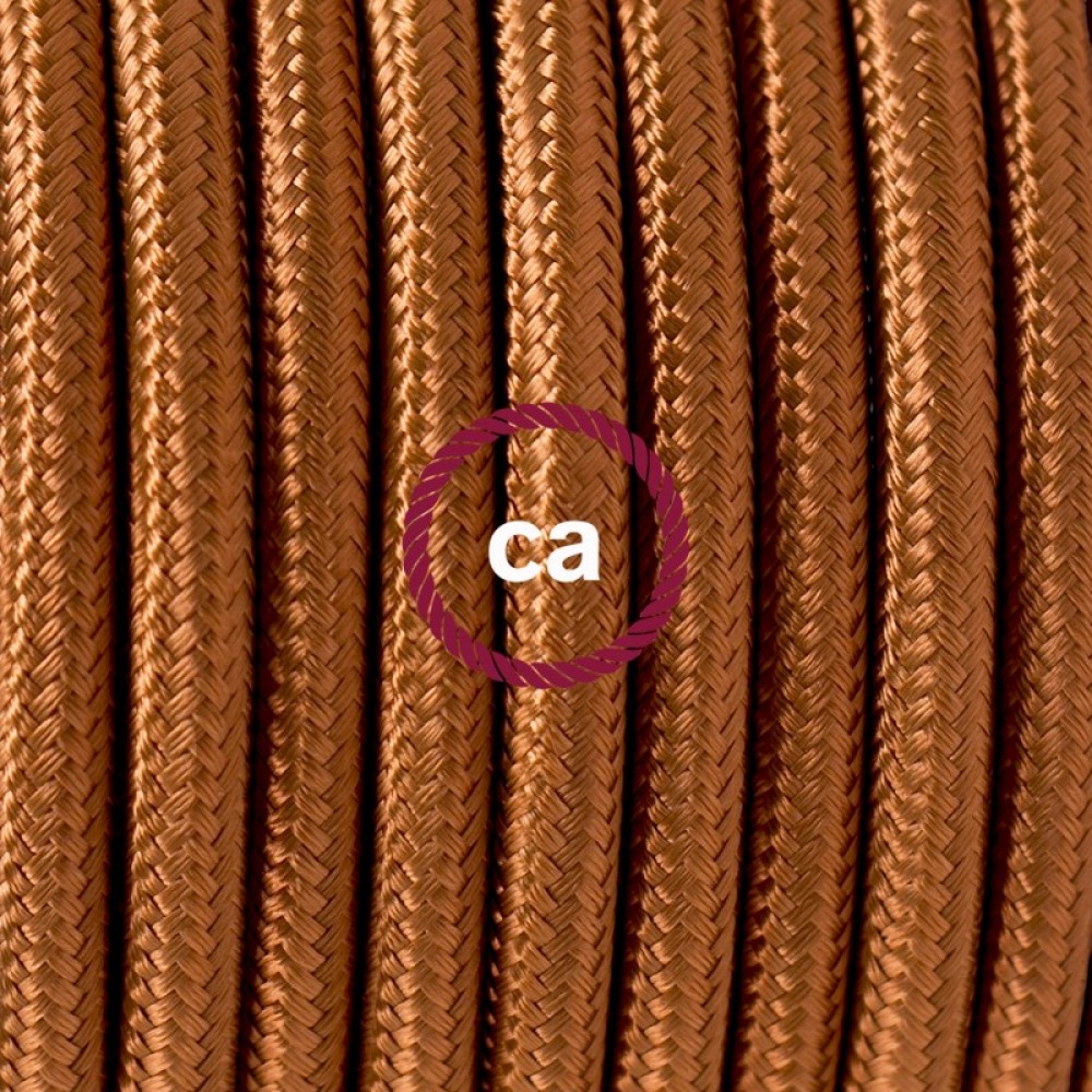 Υφασμάτινο Καλώδιο Oυίσκι Στρόγγυλο