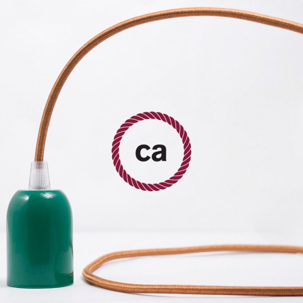 Υφασμάτινο Καλώδιο Oυίσκι Στρόγγυλο