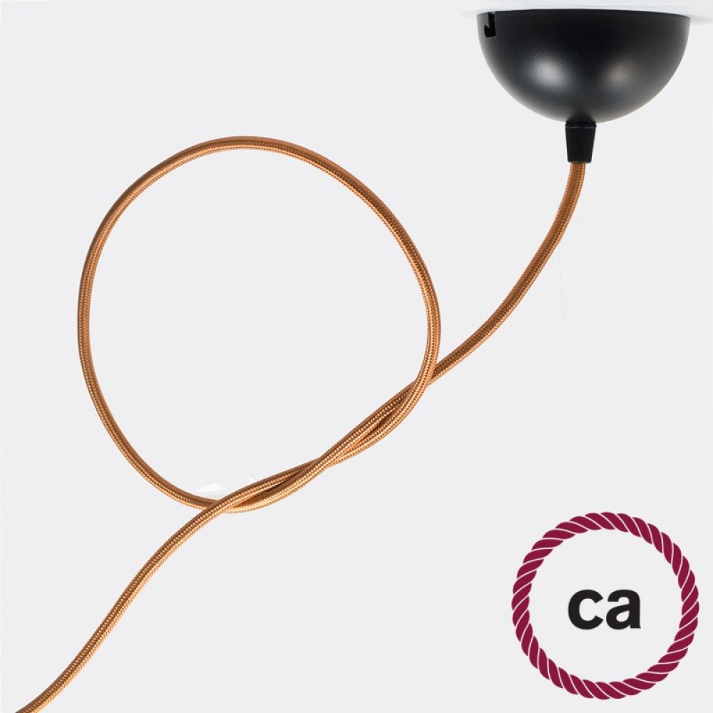 Υφασμάτινο Καλώδιο Oυίσκι Στρόγγυλο