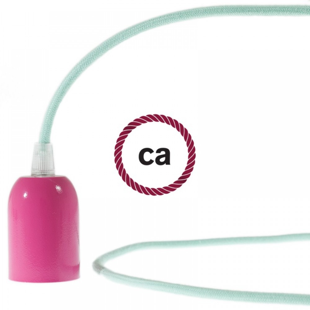 Στρόγγυλο Υφασμάτινο Καλώδιο καλυμμένο από βαμβάκι RC34 Απαλό Φυστικί