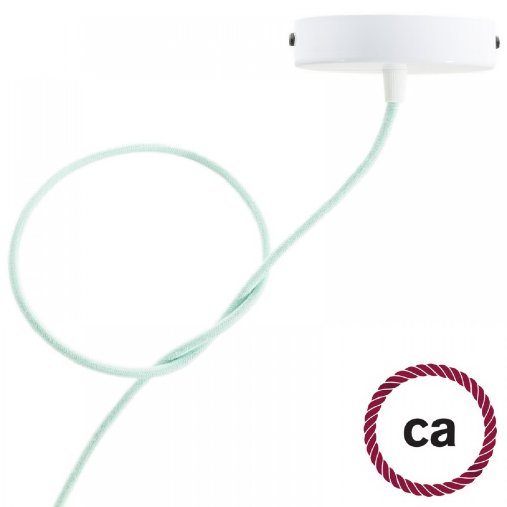 Στρόγγυλο Υφασμάτινο Καλώδιο καλυμμένο από βαμβάκι RC34 Απαλό Φυστικί