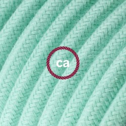 Στρόγγυλο Υφασμάτινο Καλώδιο καλυμμένο από βαμβάκι RC34 Απαλό Φυστικί