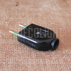 Διπολικό Φις Μαύρο 10Α IMQ Made in Italy Decolight