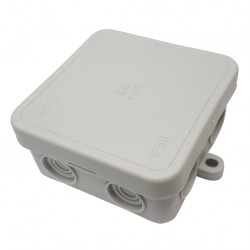 Κουτί Διακλάδωσης Με Στυπιοθλίπτες IP55 65x65x30 411C2 Elettrocanali