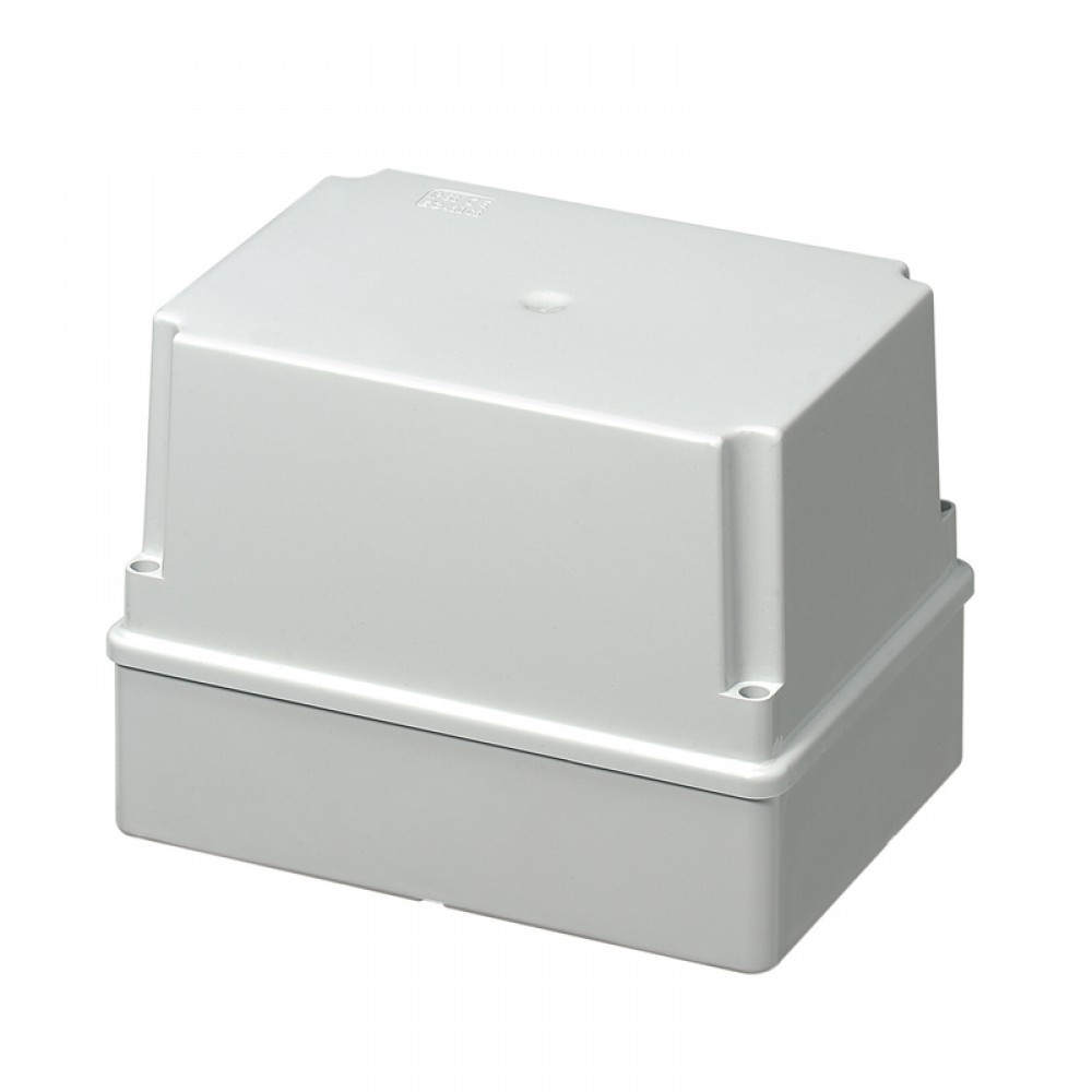 Κουτί Διακλάδωσης Χωρίς Στυπιοθλίπτες Με Καπάκι Γκρι Ψηλό IP56 190x150x140 430C6 Elettrocanali