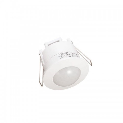 Ανιχνευτής Κίνησης Λευκός Οροφής Χωνευτός 1200W 220-240V Eurolamp