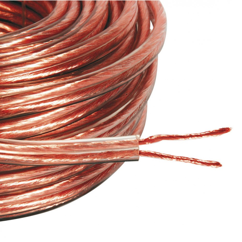 Καλώδιο Κατάλληλο Για Led Τροφοδοσίες 2x0.50mm Διαφανές Eurolamp