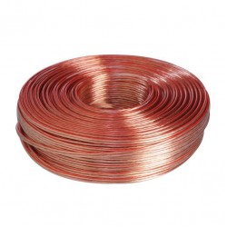 Καλώδιο Κατάλληλο Για Led Τροφοδοσίες 2x0.50mm Διαφανές Eurolamp