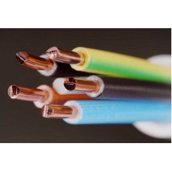 NYA 1x1,5mm² Καλώδιο Μονοπολικό 100m Κίτρινο-Πράσινο Vatan Kablo