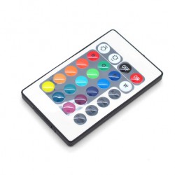 Ετοιμο Πακέτο LED Ταινία 7.2W 3/μέτρα Με Driver Και Control 12V RGB IP20 Blister Eurolamp