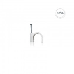 Στερεωτικά Καρφιά Ρόκα Ø12/35 ΜΜ ΛΕΥΚΟ 100 ΤΕΜ Eurolamp