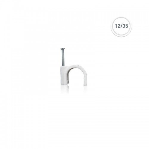 Στερεωτικά Καρφιά Ρόκα Ø12/35 ΜΜ ΛΕΥΚΟ 100 ΤΕΜ Eurolamp