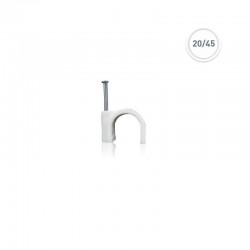 Στερεωτικά Καρφιά Ρόκα Ø20/45 ΜΜ ΛΕΥΚΟ 50 ΤΕΜ Eurolamp