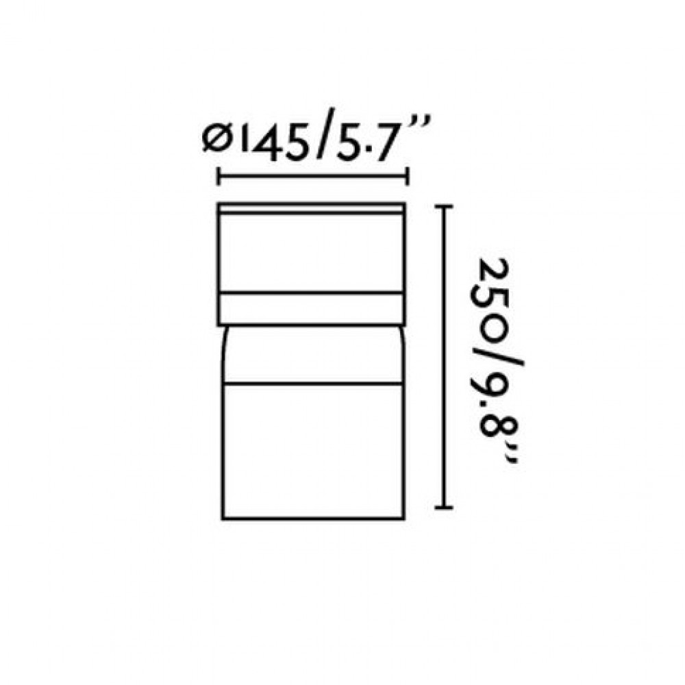 LED Εξωτερικό Φωτιστικό Κολωνάκι 6W SMD Αλουμινίου Με Οπάλ Διαχύτη SETE FARO - Φωτιστικό κολωνάκι με μοντέρνο στυλ για φωτισμό εξωτερικών χώρων, κατασκευασμένο από χυτό αλουμίνιο και οπάλ PC διαχύτη.LED Εξωτερικό Φωτιστικό Κολωνάκι 6W SMD Αλουμινίου Με Οπ