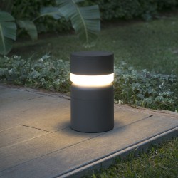 LED Εξωτερικό Φωτιστικό Κολωνάκι 6W SMD Αλουμινίου Με Οπάλ Διαχύτη SETE FARO 75521