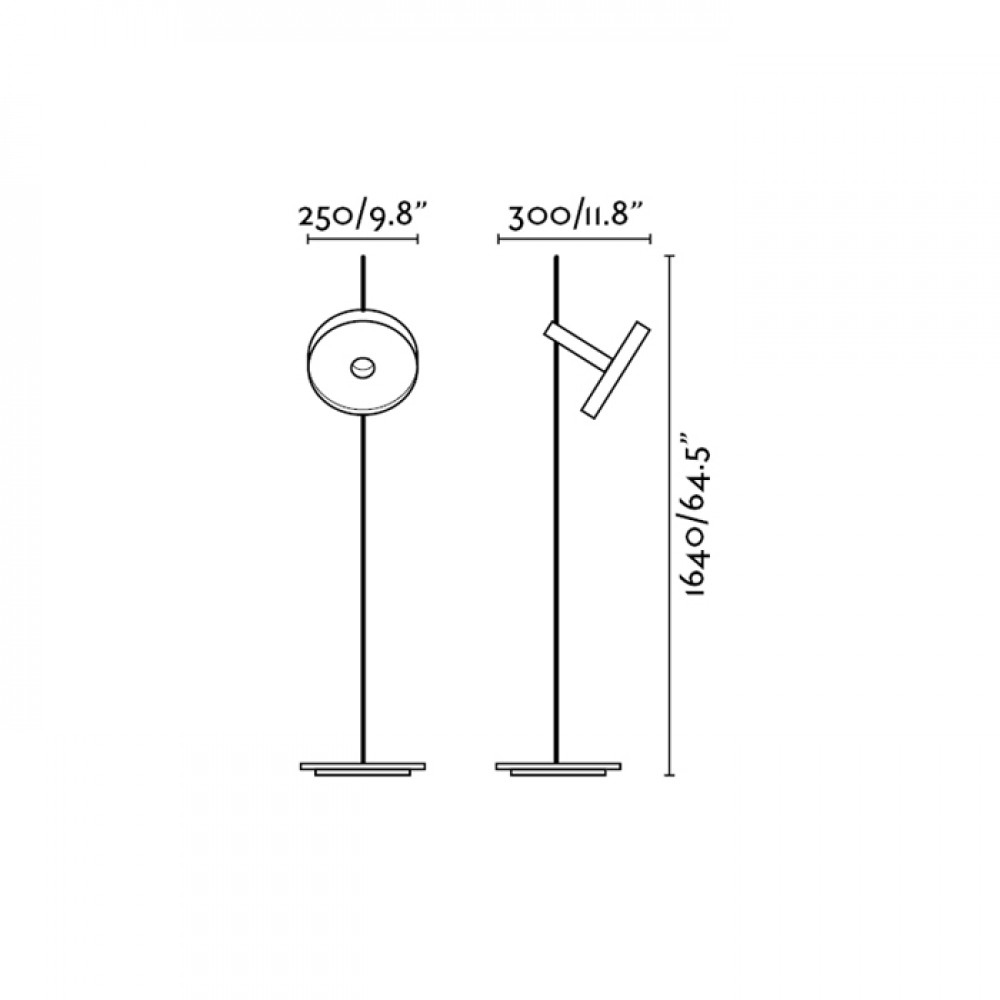 Φωτιστικό Δαπέδου Αλουμινίου Σε Μαύρο Χρώμα 1xE27 WHIZZ FARO 20164