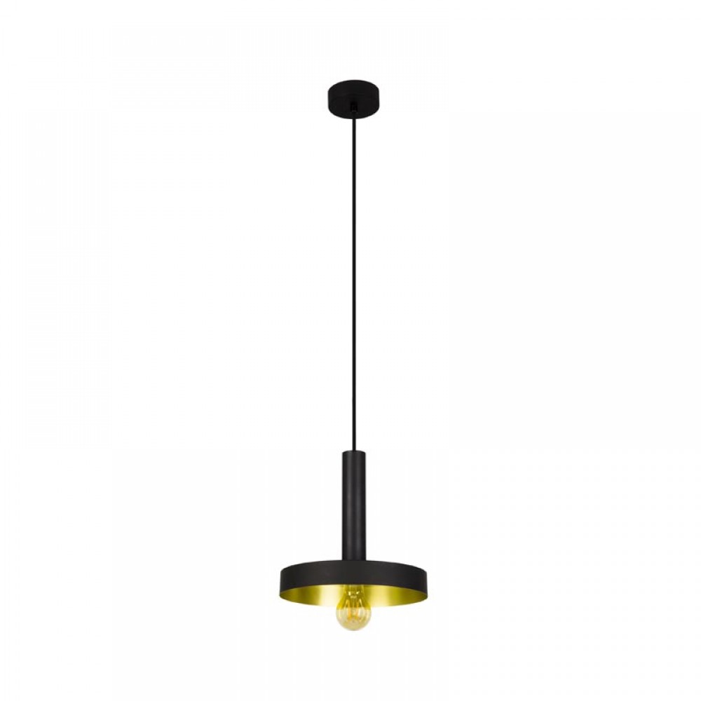 Κρεμαστό Φωτιστικό Αλουμινίου Σε Δύο Χρώματα 1xE27 WHIZZ FARO