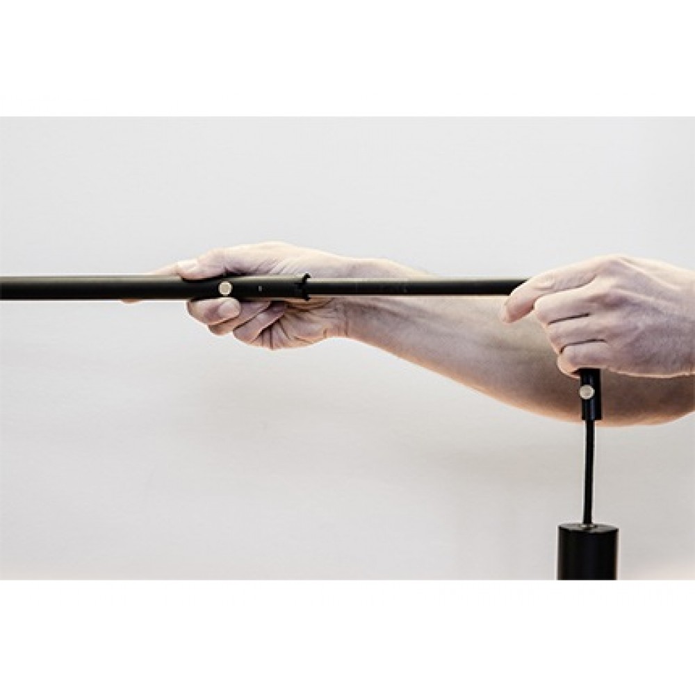 WHIZZ μαύρο επιτοίχιο φωτιστικό επεκτάσιμο FARO