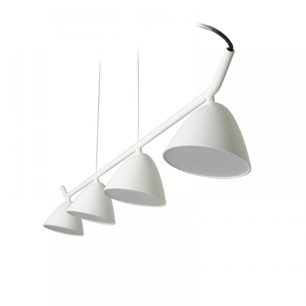 LED Κρεμαστό Φωτιστικό Αλουμινίου 40W SMD Σε Δύο Χρώματα FLASH FARO