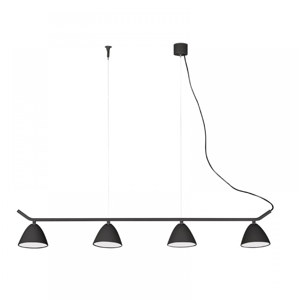 LED Κρεμαστό Φωτιστικό Αλουμινίου 40W SMD Σε Δύο Χρώματα FLASH FARO