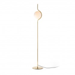 LE VITA Επιδαπέδιο Χρυσό Φωτιστικό Dimmable FARO