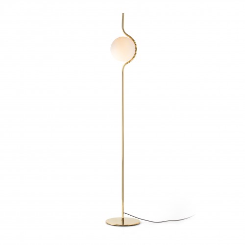 LE VITA Επιδαπέδιο Χρυσό Φωτιστικό Dimmable FARO