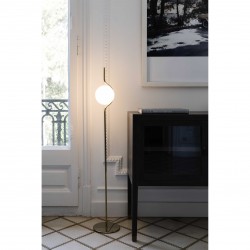 LE VITA Επιδαπέδιο Χρυσό Φωτιστικό Dimmable FARO