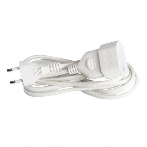 3m Προέκταση Καλωδίου Ρεύματος Γερμανικών Προδιαγραφών 2Χ0.75mm Eurolamp