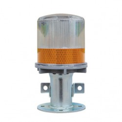 LED Προειδοποιητικό Ηλιακό Φωτιστικό Φάρος Δρόμου Με Βάση WM-201 & AD-002 GRUNDIG