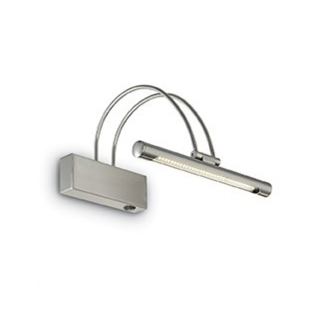 LED Μεταλλικό Φωτιστικό 0,07W Με Ανακλινόμενο LED Κάλυμμα & Διακόπτη Αντικέ ​L:26xH:18 BOW IDEAL LUX