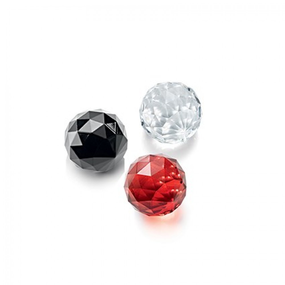 Φωτιστικό Πολυέλαιος Από Φυσητό Γυαλί Με Λεπτομέρειες Χρώμιο Και Κρύσταλλα 6xE14 Μαύρο GIUDECCA IDEAL LUX