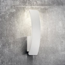 Επιτοίχιο Φωτιστικό Μοντέρνο LED 5W Σε Χρώμα Αλουμινίου Vela IDEAL LUX