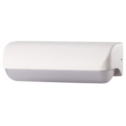 Led Απλίκα Επίτοιχη UP 8W 230V IP65 Θερμό Σε Λευκό Ματ Με Οπαλ PC Κάλυμμα Led Id